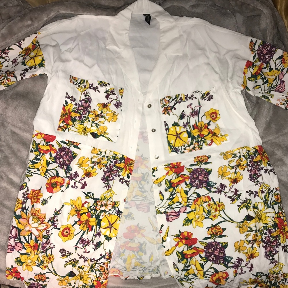 Swimsuit cover-up kimono shirt/dress